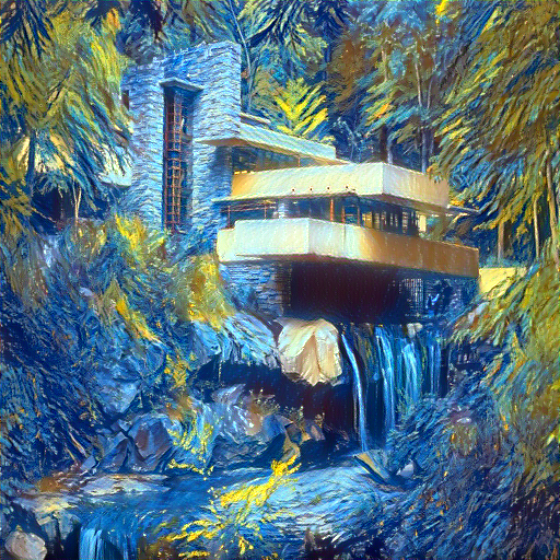 starrynight fallingwater