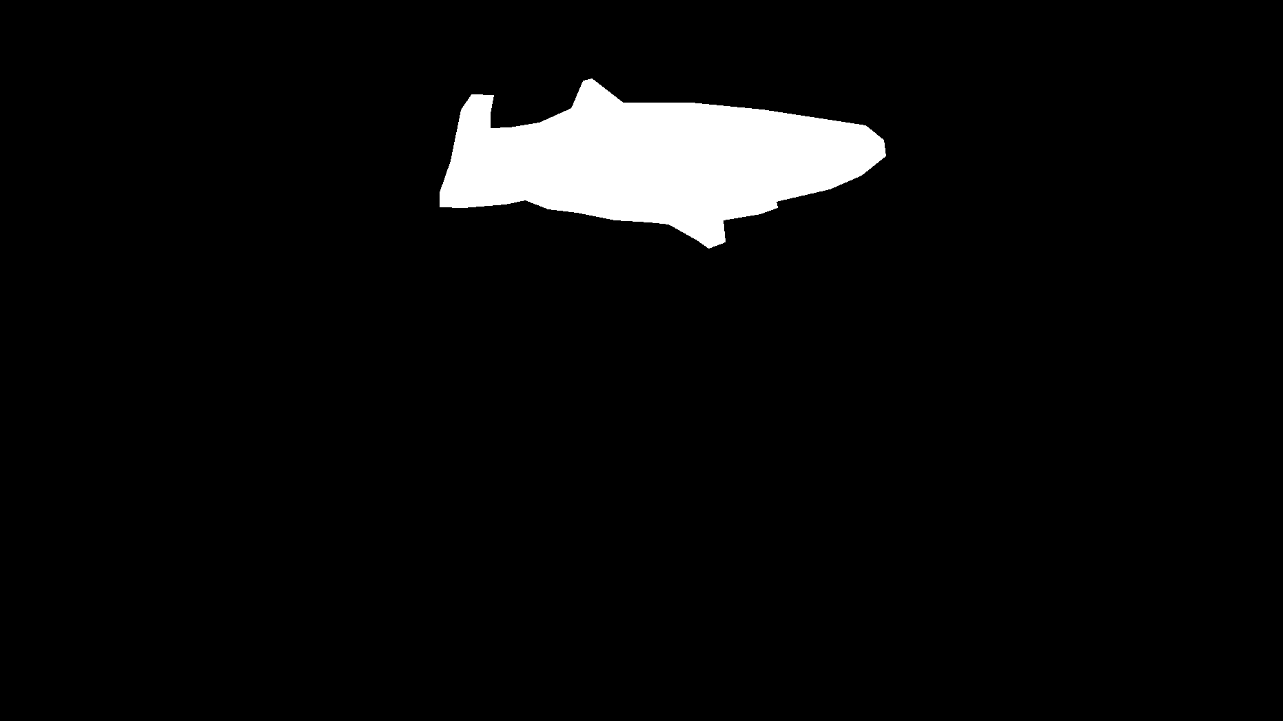 Shark in Space Mask
