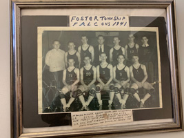 1941 Foster Township High School basketball team