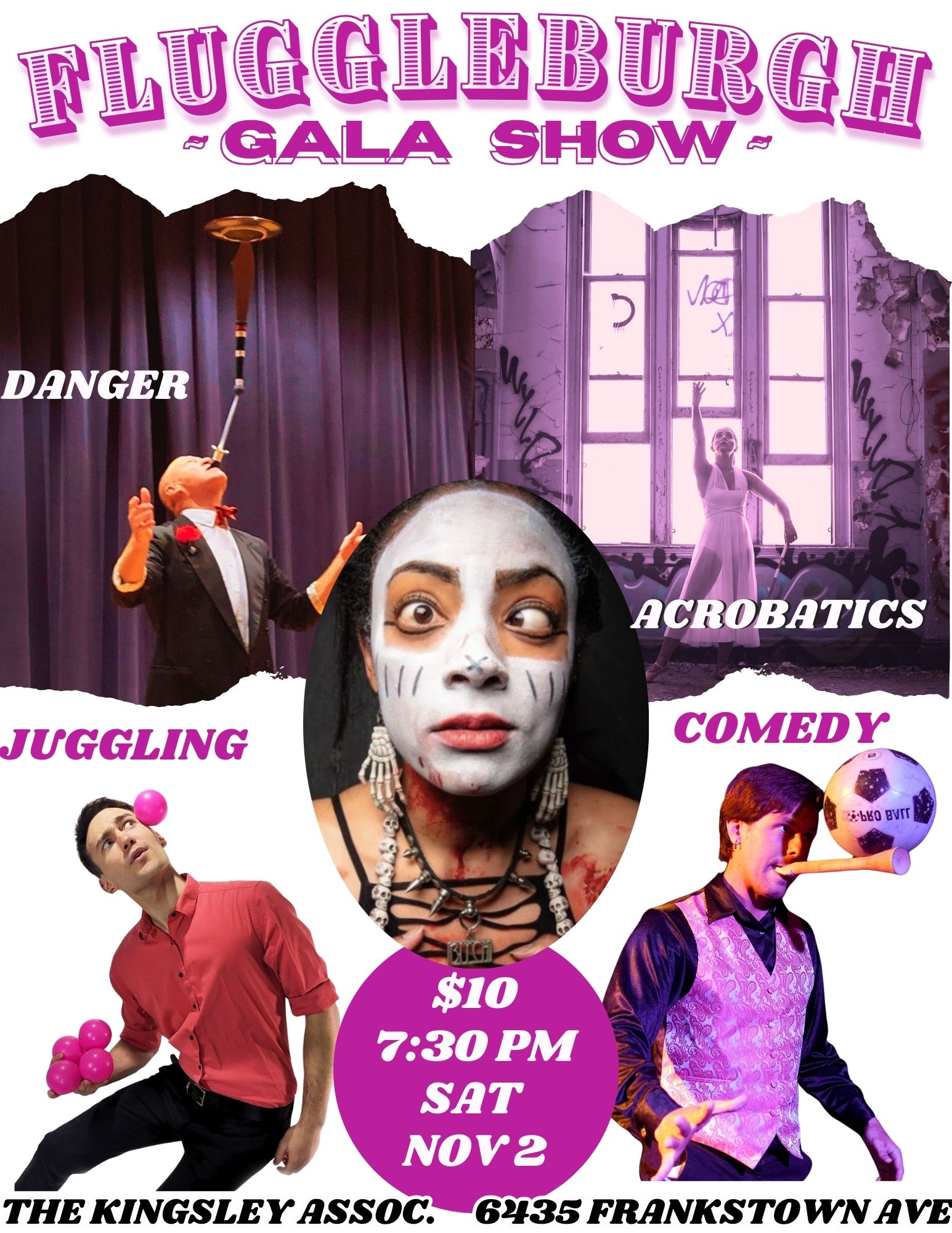 Gala show flyer